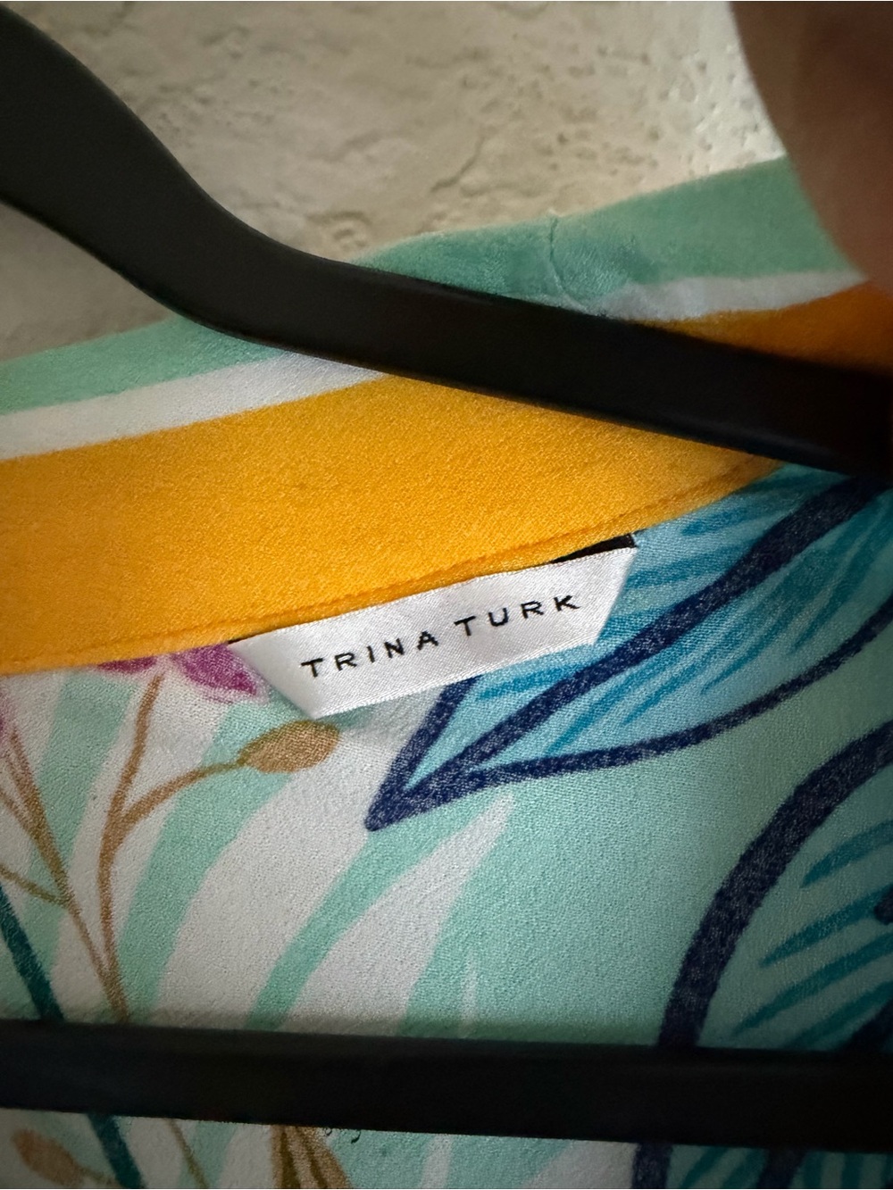 Trina Turk Terra Nostra Kimono Swim Cover Up Tasseled OS - Picture 5 of 6